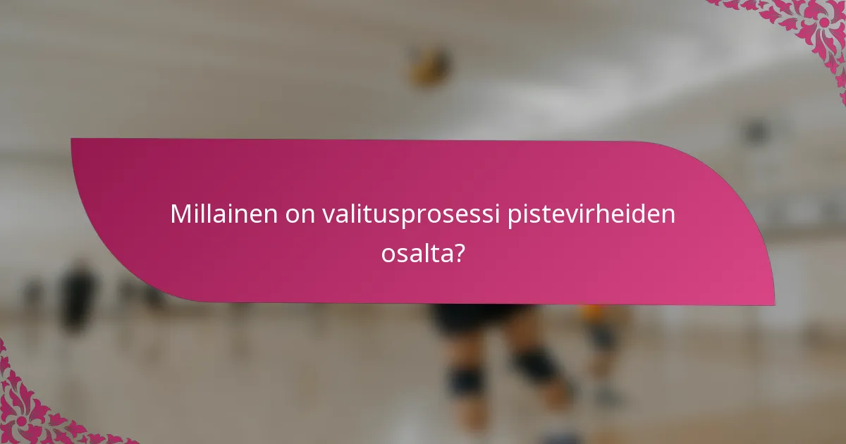 Millainen on valitusprosessi pistevirheiden osalta?